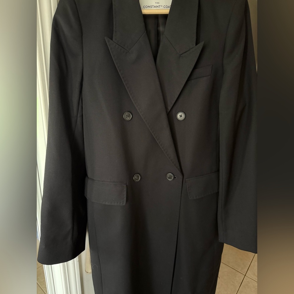 Aritzia Babaton Black Constant Coat
